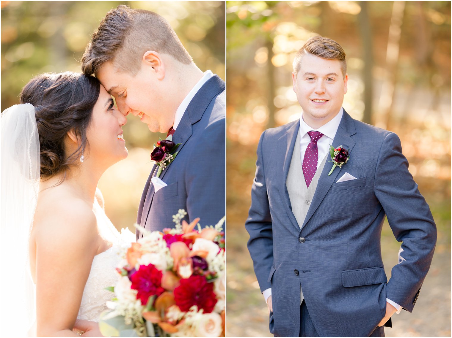 Romantic wedding at Meadow Wood Manor | Photos by NJ Wedding Photographers Idalia Photography