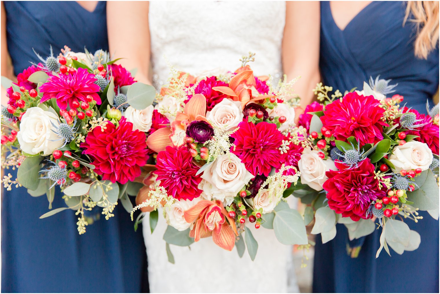 Bouquets by Sayrewoods Florist | Photos by NJ Wedding Photographers Idalia Photography