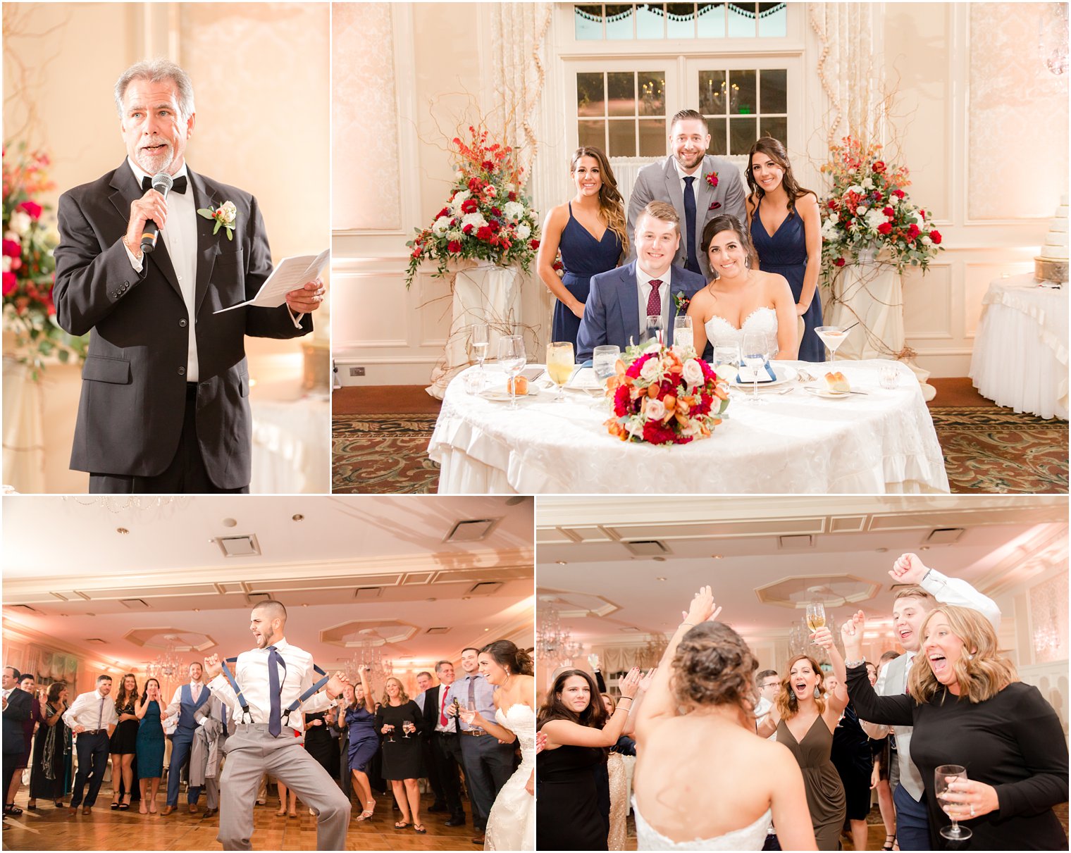 Wedding reception at Meadow Wood Manor | Photos by NJ Wedding Photographers Idalia Photography