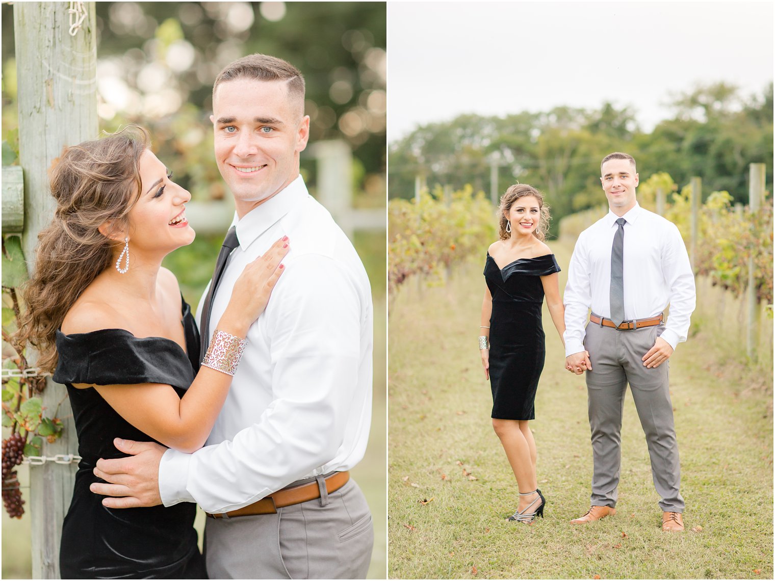 Engagement photos at Willow Creek Winery | Idalia Photography