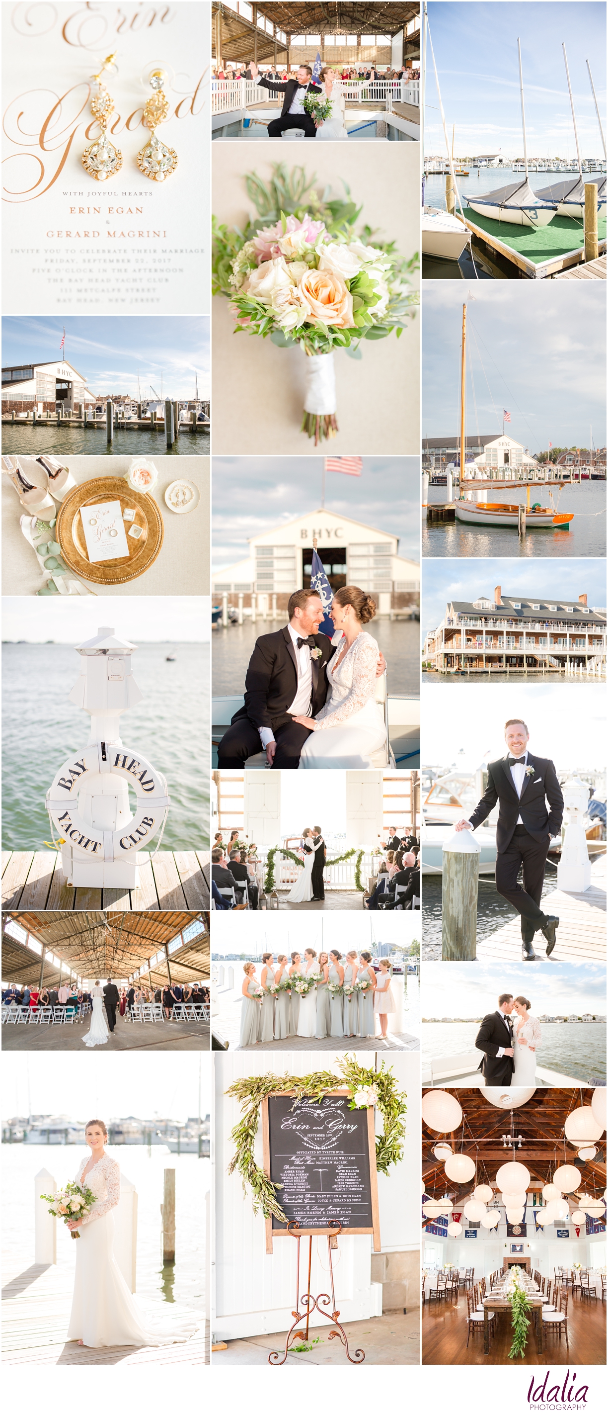 Bay Head Yacht Club Wedding Venue | Bay Head NJ Venue | Photos by Idalia Photography