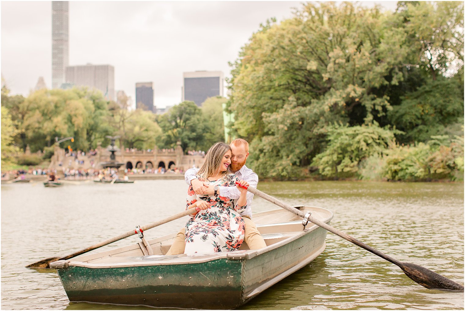 Loeb Boathouse engagement session