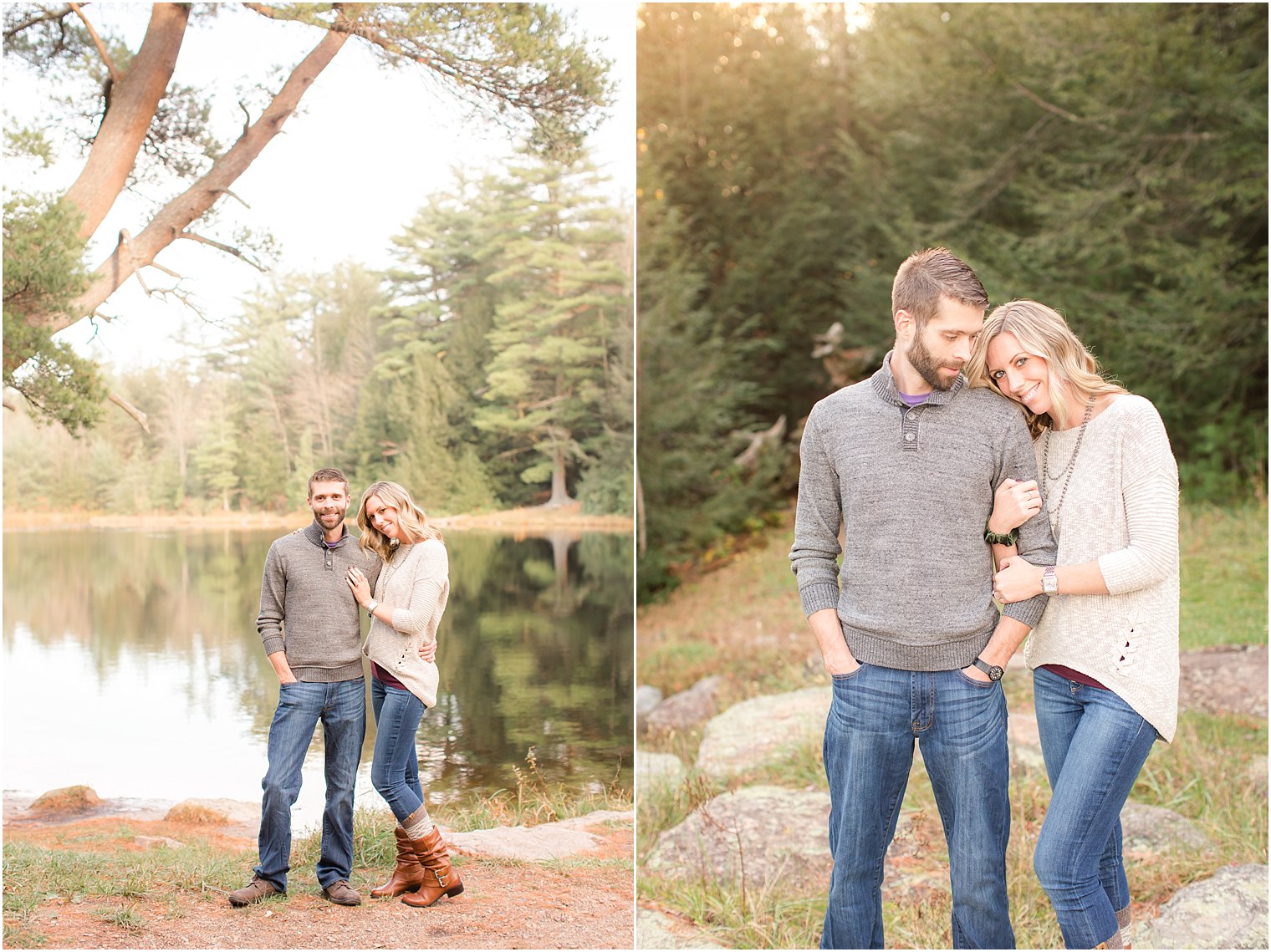 Hickory Run State Park Engagement Pictures by Idalia Photography