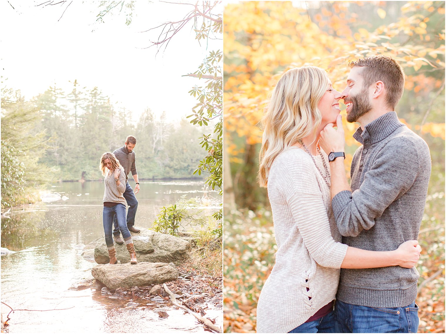 Engagement photos in White Haven PA