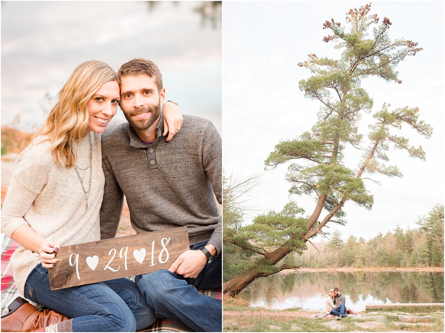 Hickory Run State Park engagement photos