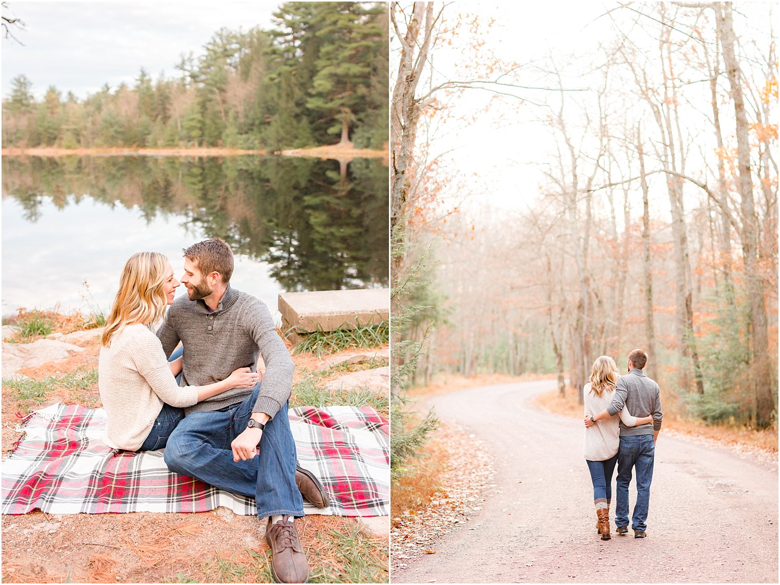 Engagement photos in White Haven PA by Pennsylvania Engagement Photographer 
