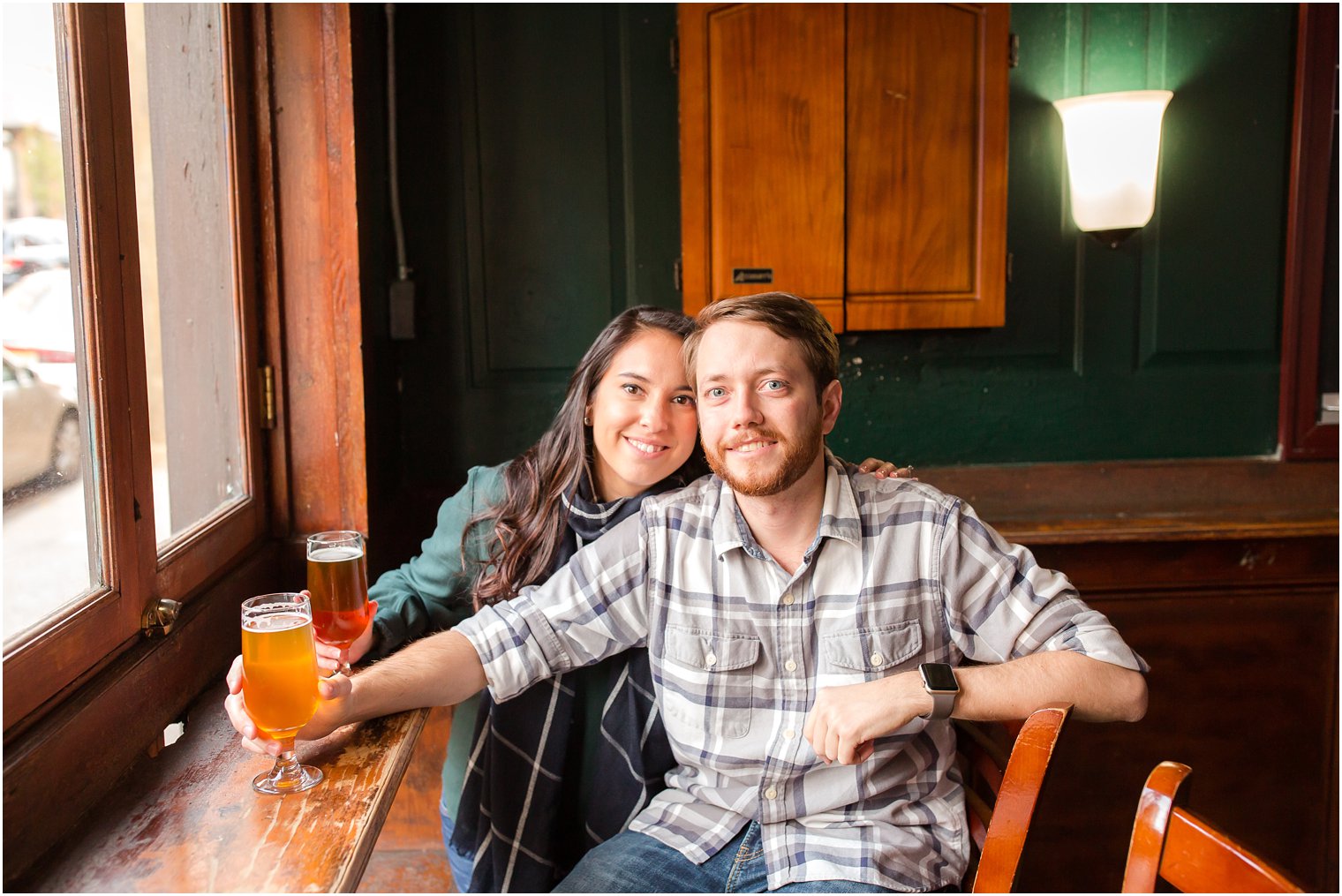 Hoboken NJ Engagement Session at Cork City