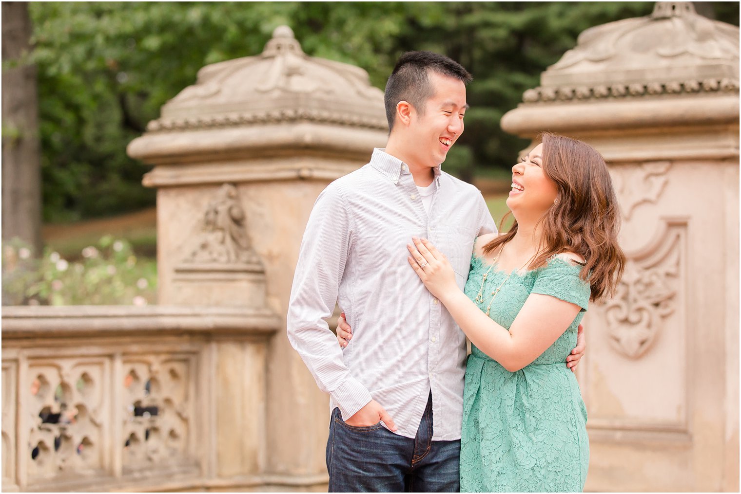 NYC Engagement Photos by Idalia Photography