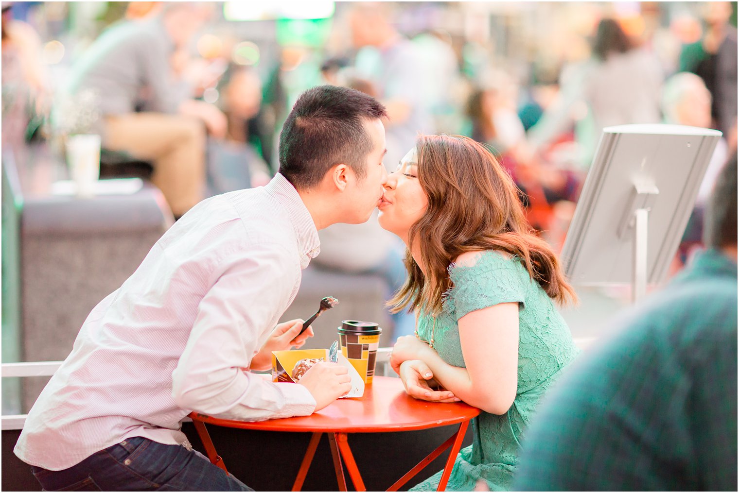 Times Square Engagement Photos by Idalia Photography