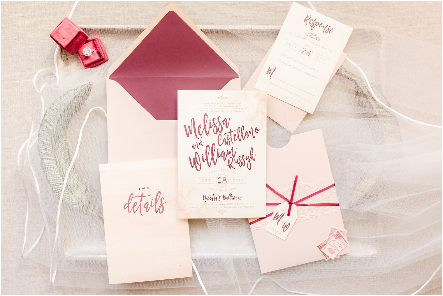 Wedding invitations by Art Paper Scissors
