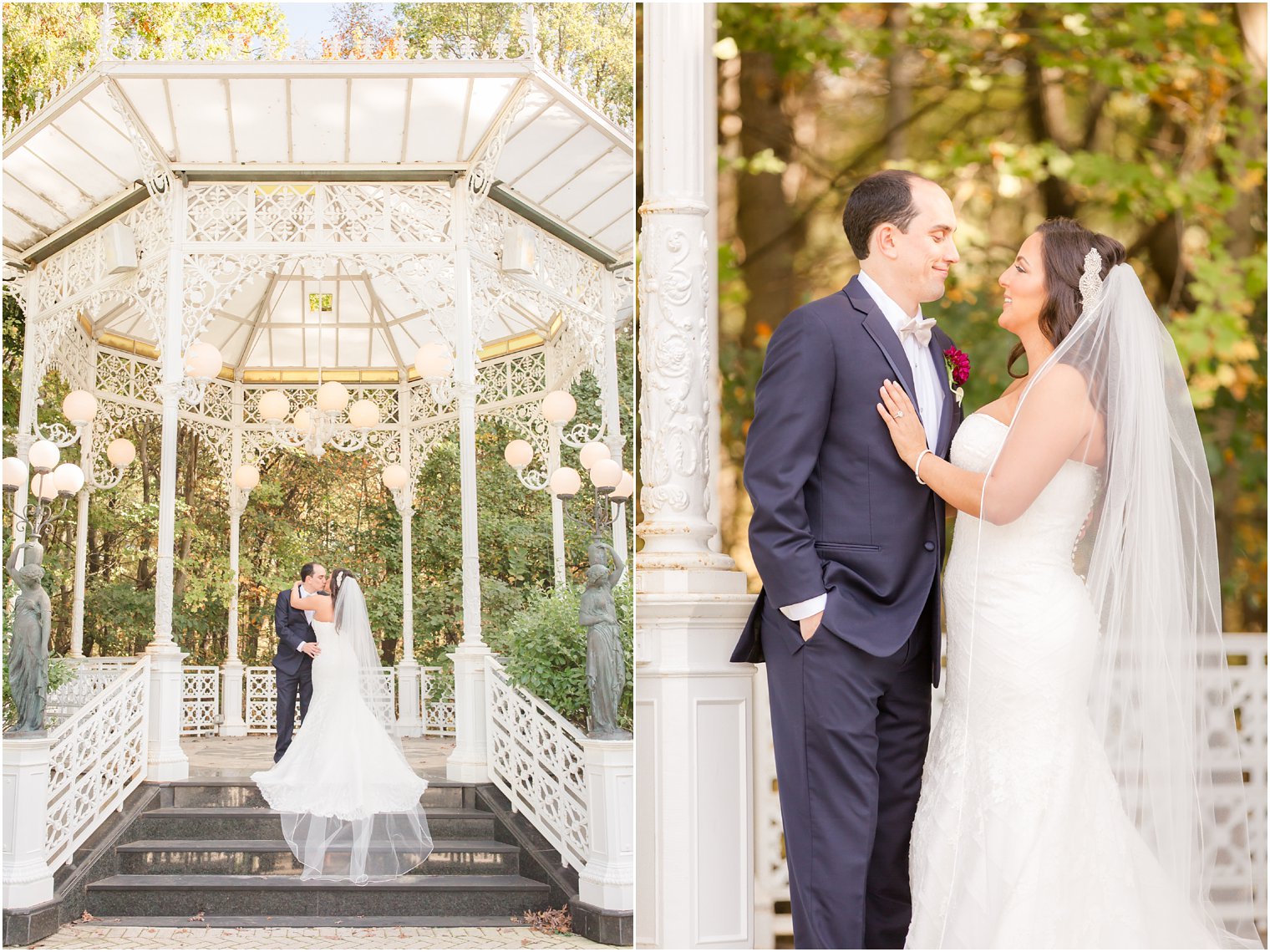 Bride and groom photos at Nicotra's Ballroom Wedding