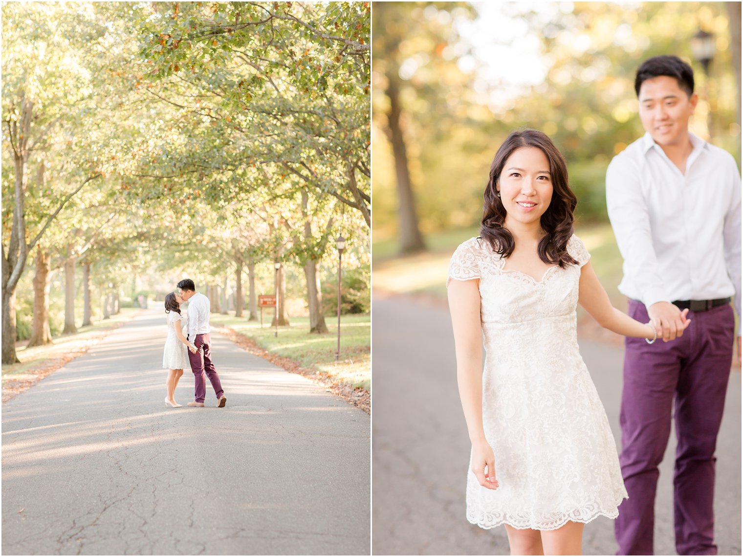 Engagement photo at Ringwood NJ State Park