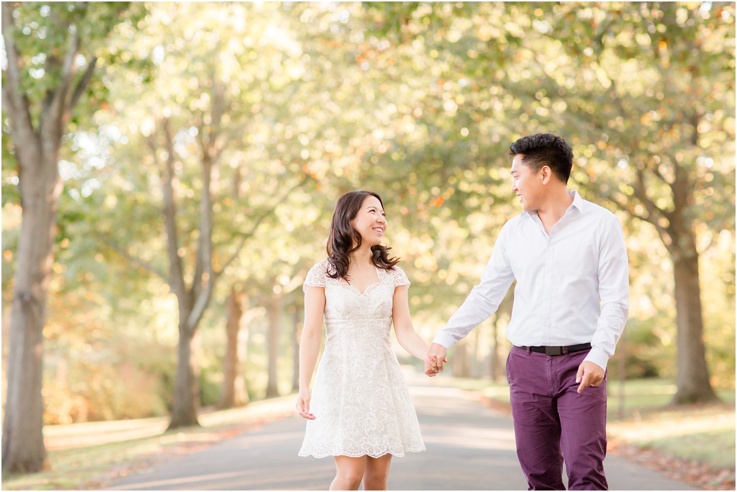 Engagement session at Skylands Manor