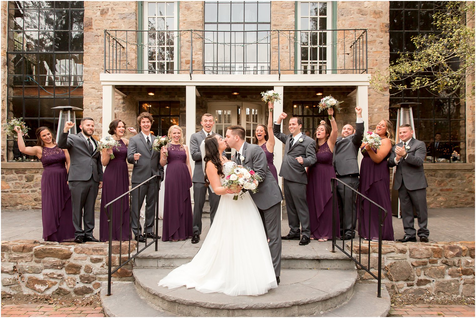 Bridal party | Wedding at Holly Hedge Estate in New Hope, PA