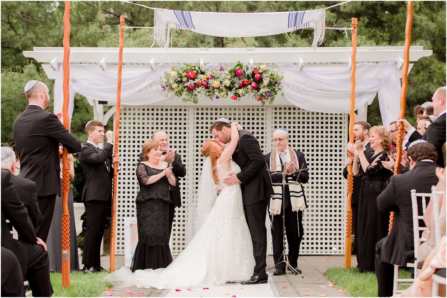 Outdoor ceremony | Wilshire Grand Wedding Photos