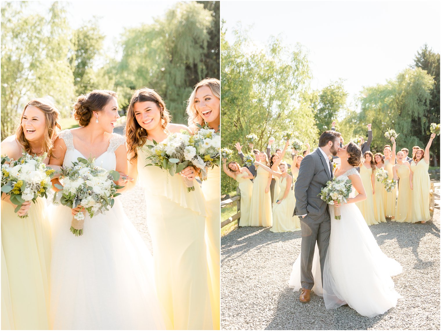 Candid wedding photos at Windows on the Water at Frogbridge Wedding