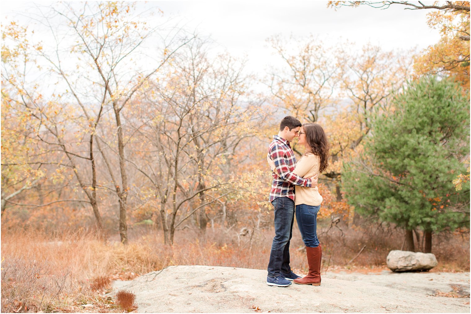 Romantic Engagement Session at Bear Mountain State Park by Idalia Photography