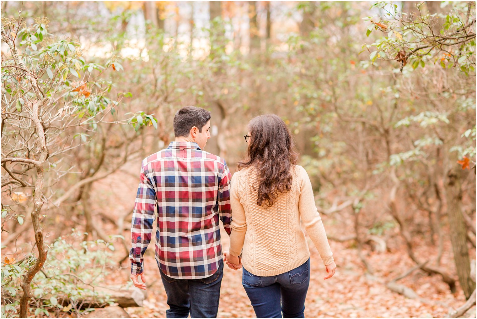 Fall engagement in Bear Mountain, NY