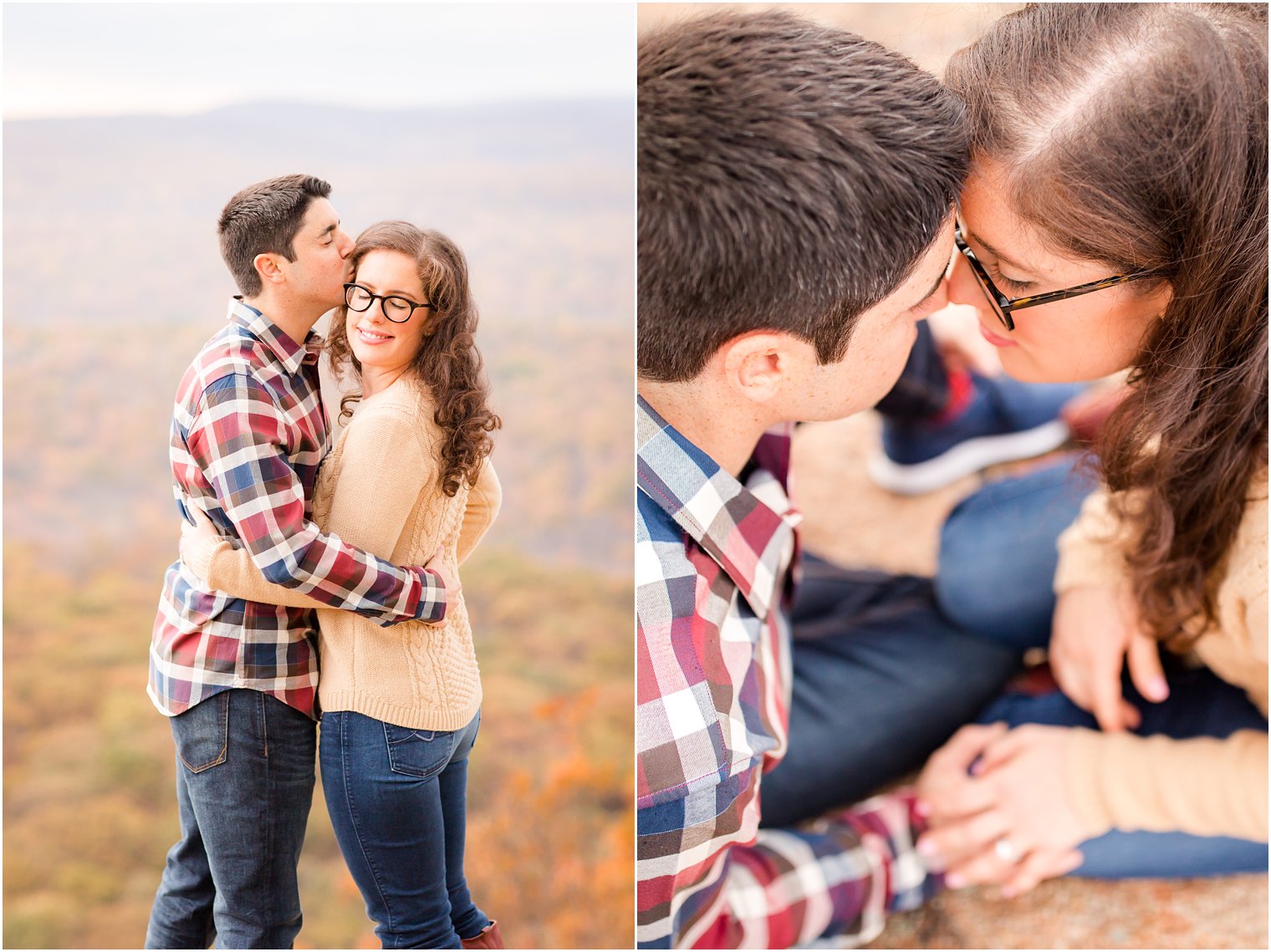 Outfit ideas for fall engagement session 