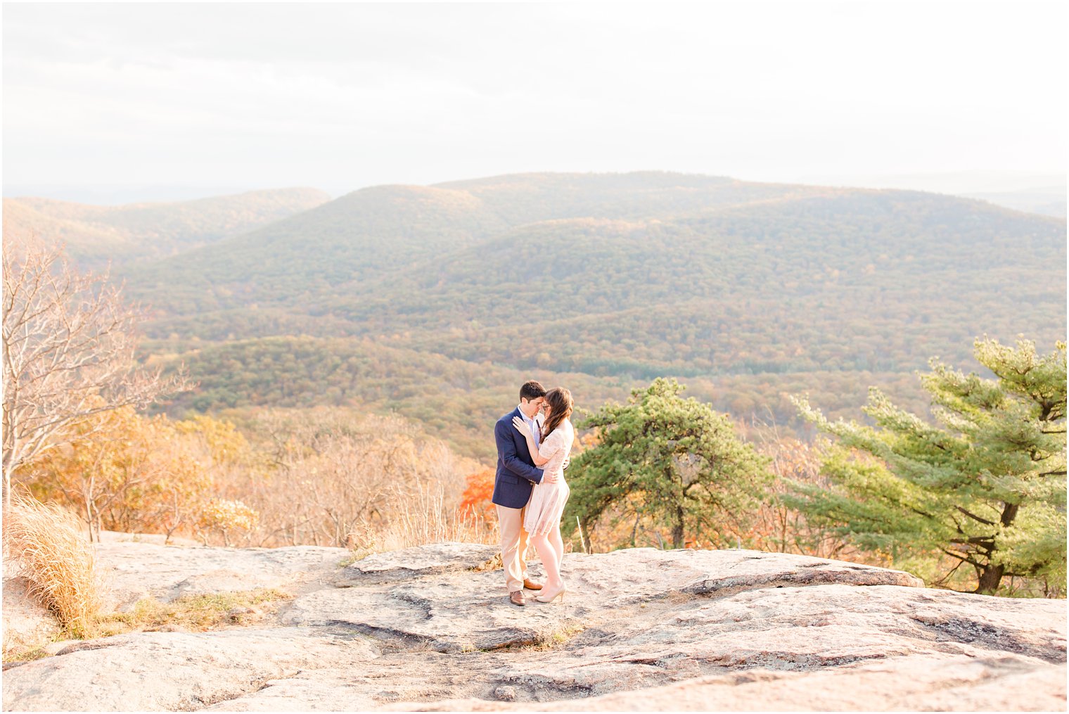Golden hour portraits at Bear Mountain State Park
