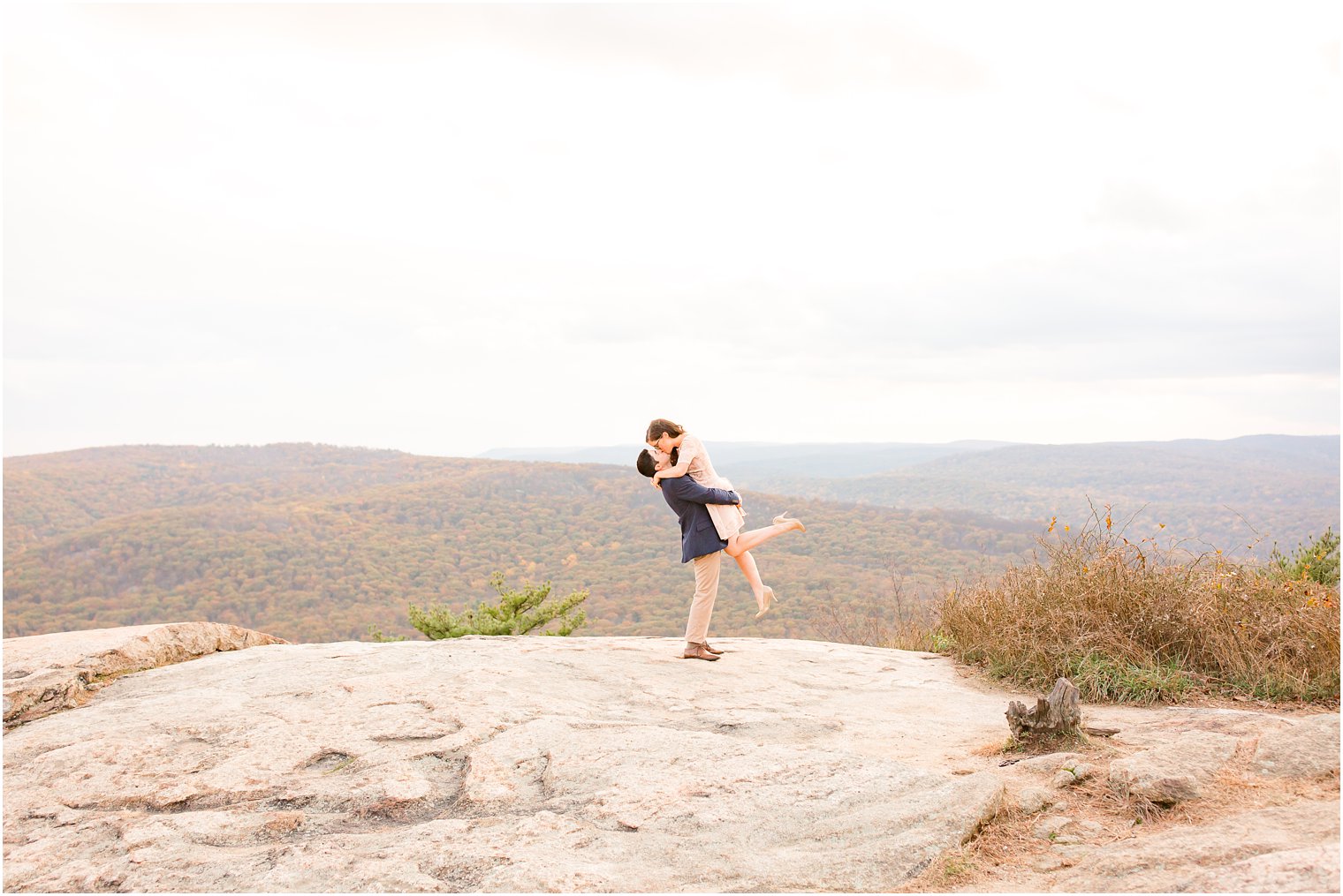 Engagement Session at Bear Mountain State Park