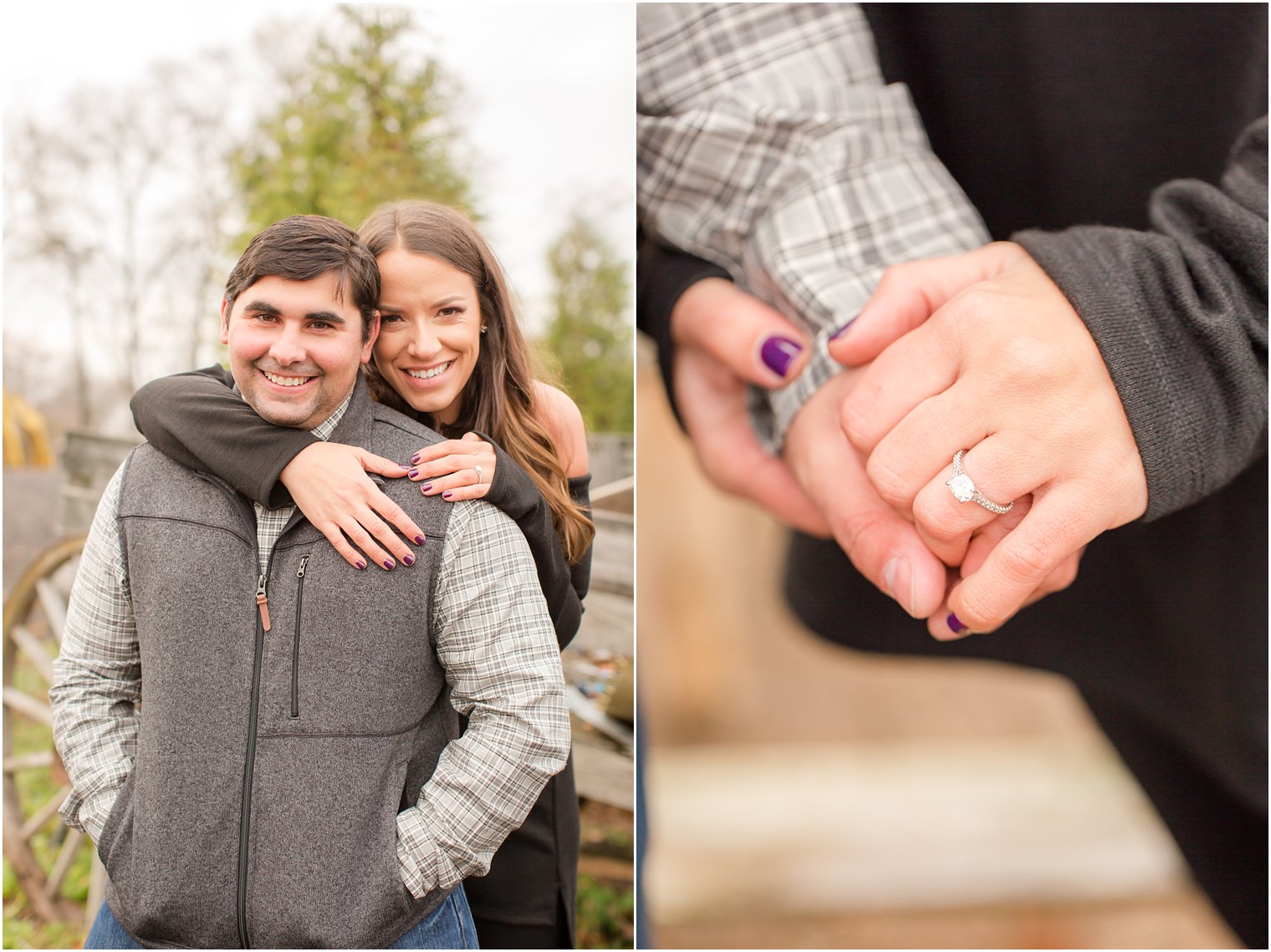 Engagement session posing ideas