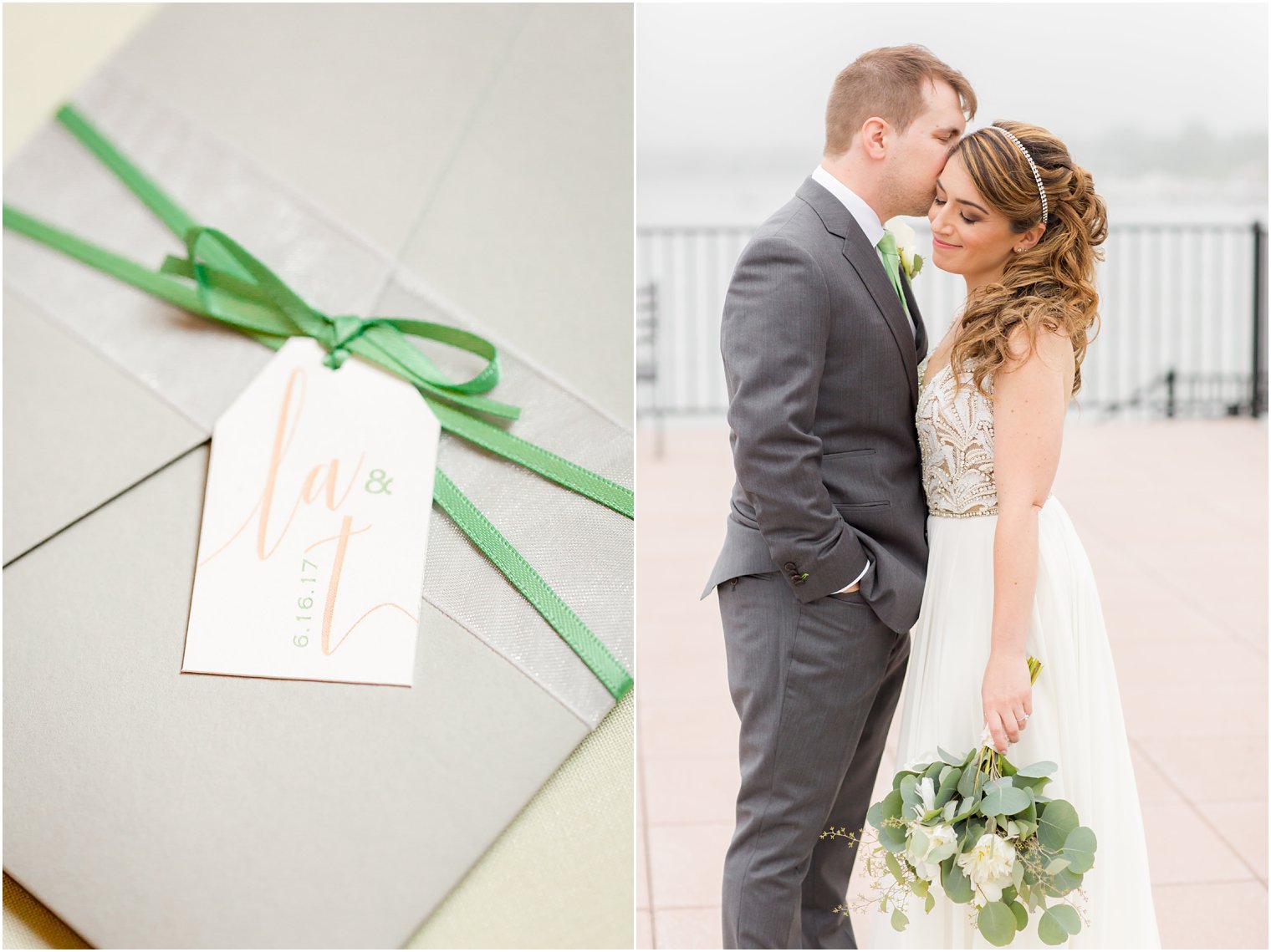 Bride and groom at Molly Pitcher Inn