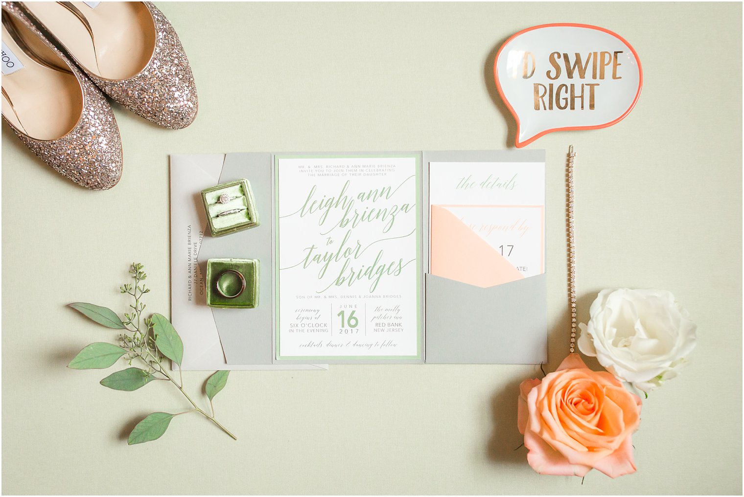 Wedding invitation by Art Paper Scissors