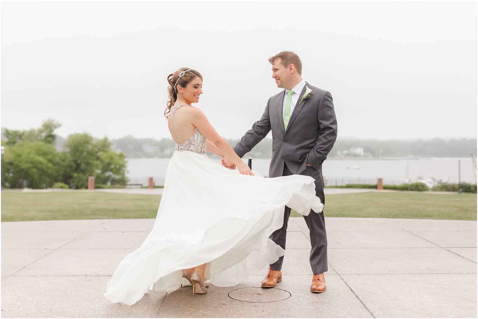 Red Bank NJ Wedding at Riverside Gardens | Published on Style Me Pretty