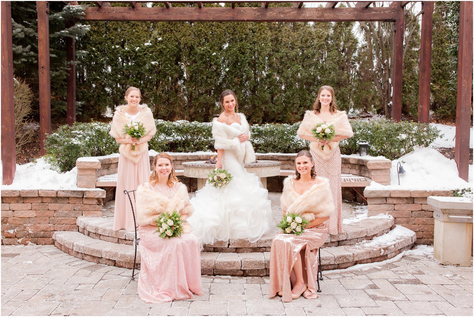 Bridesmaids at Stone House at Stirling Ridge