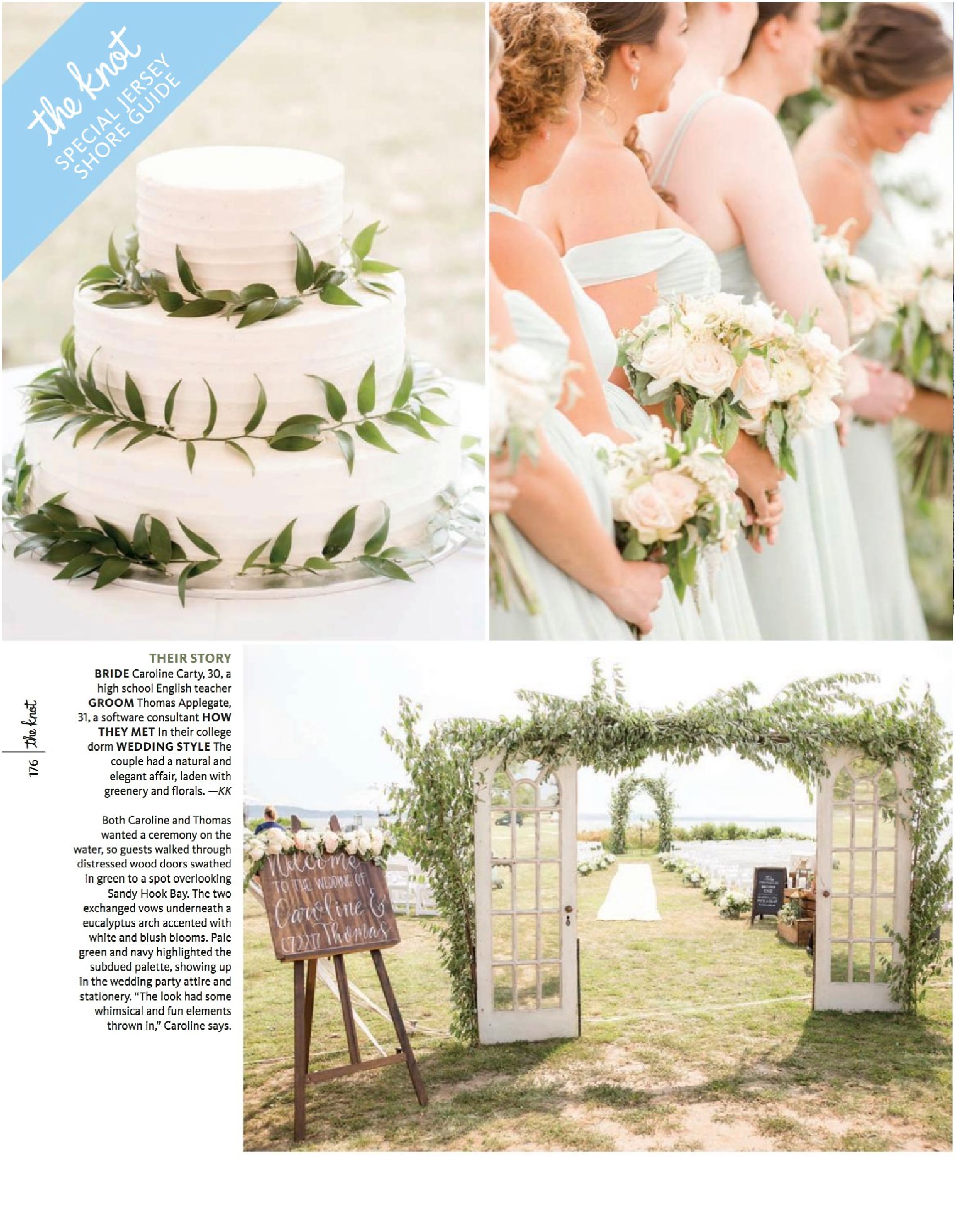 Published in The Knot NJ Spring/Summer 2018