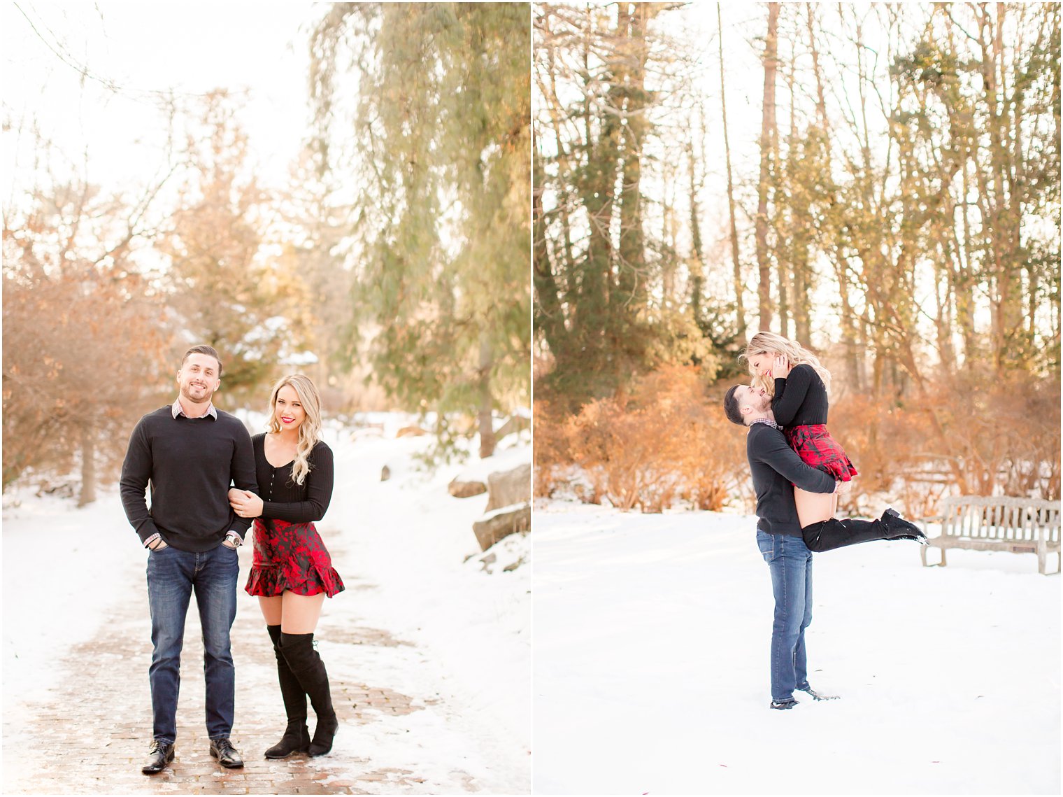 Engagement session posing ideas