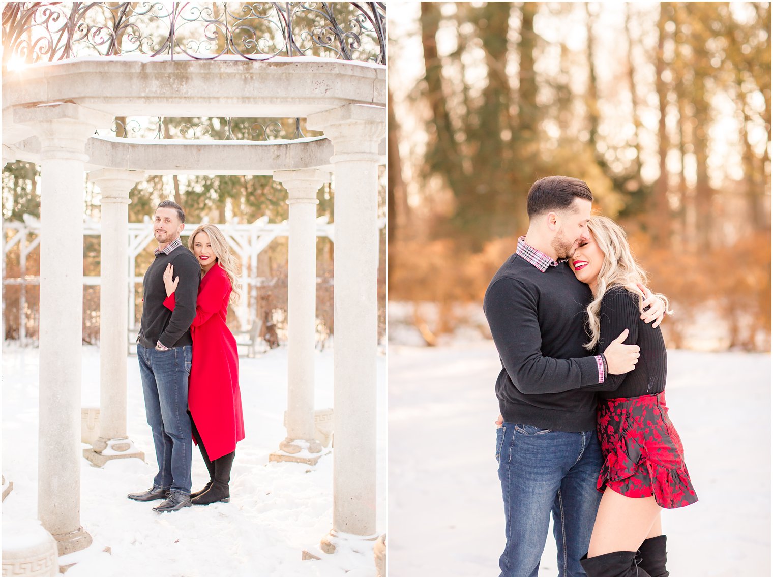 Engagement session in Hamilton NJ