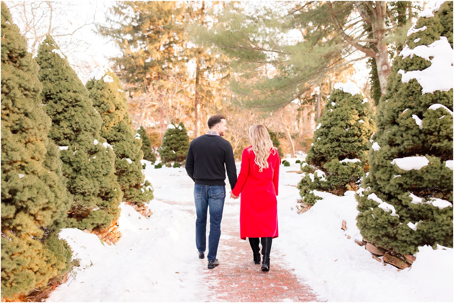 Winter-themed portrait session 