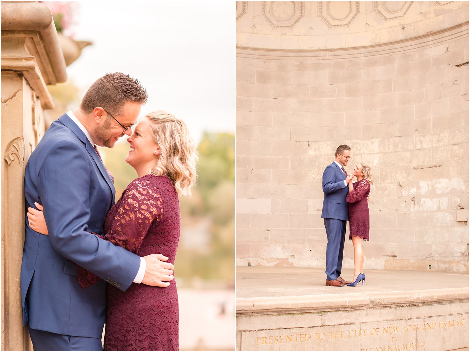 ideas for what to wear for a fall engagement session