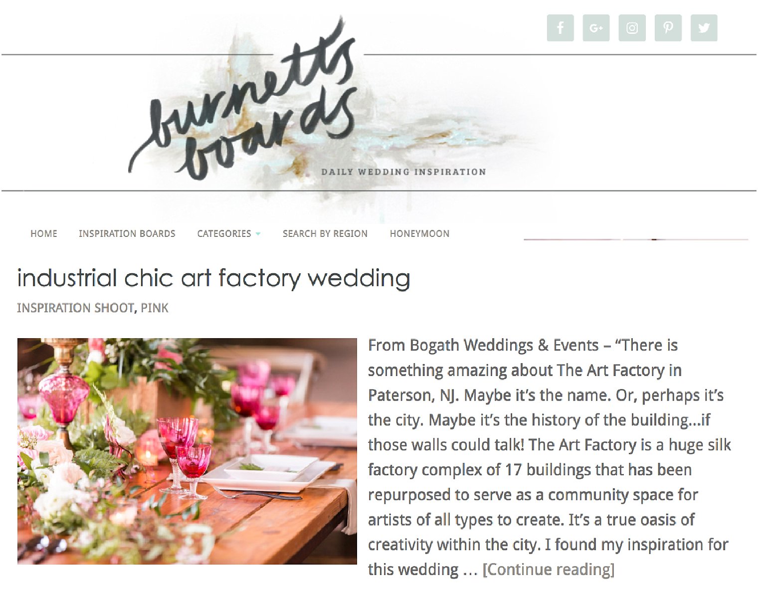 Industrial Chic Wedding Editorial at The Art Factory