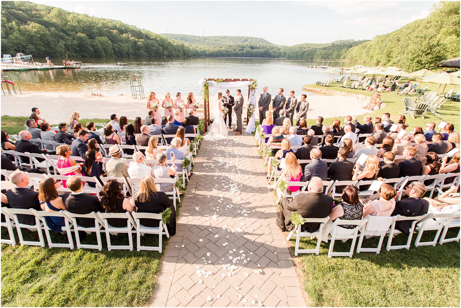 photo of Lake Valhalla Club ceremony