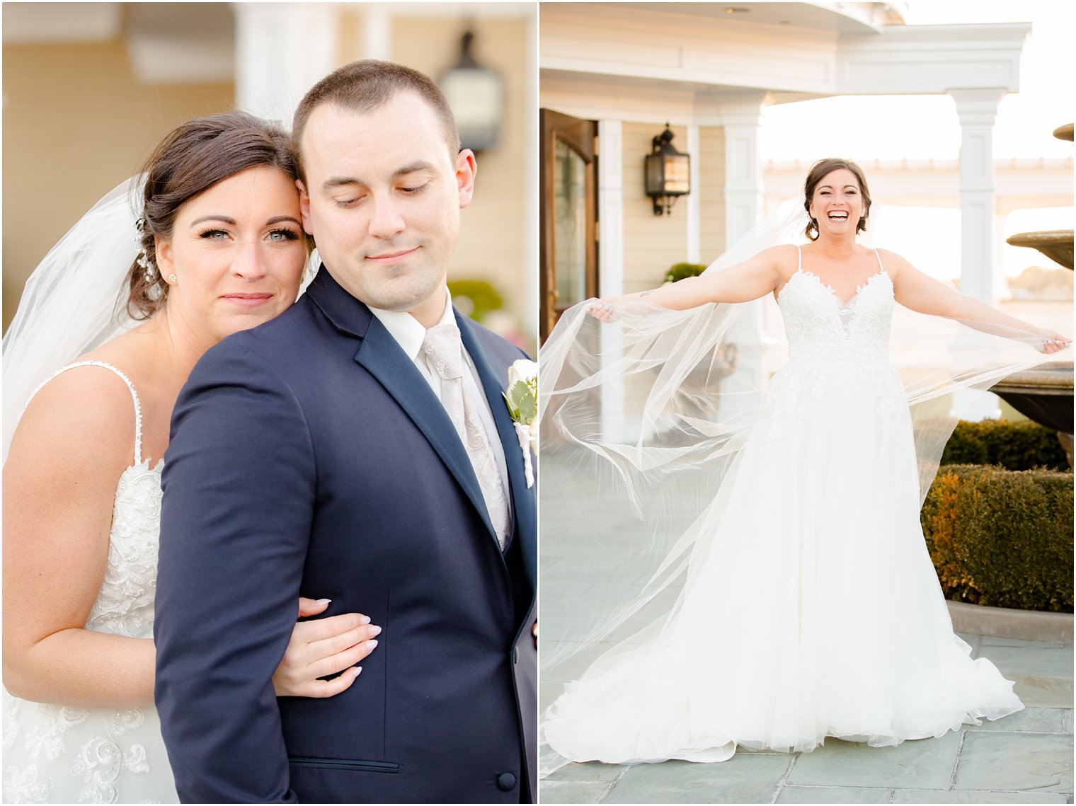 windy wedding day at Clarks Landing Yacht Club