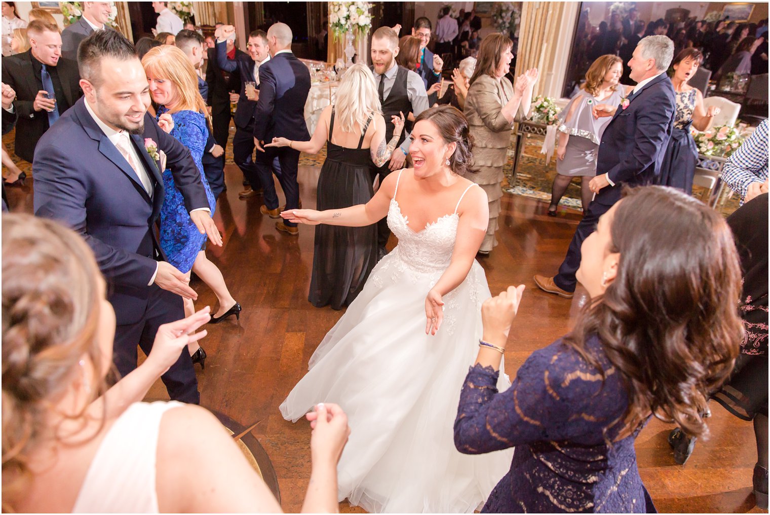 wedding reception at Clarks Landing Yacht Club in Point Pleasant NJ