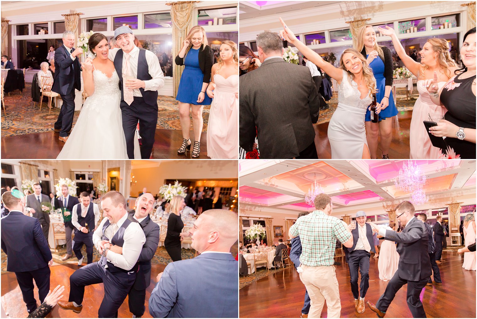 wedding reception at Clarks Landing Yacht Club in Point Pleasant NJ