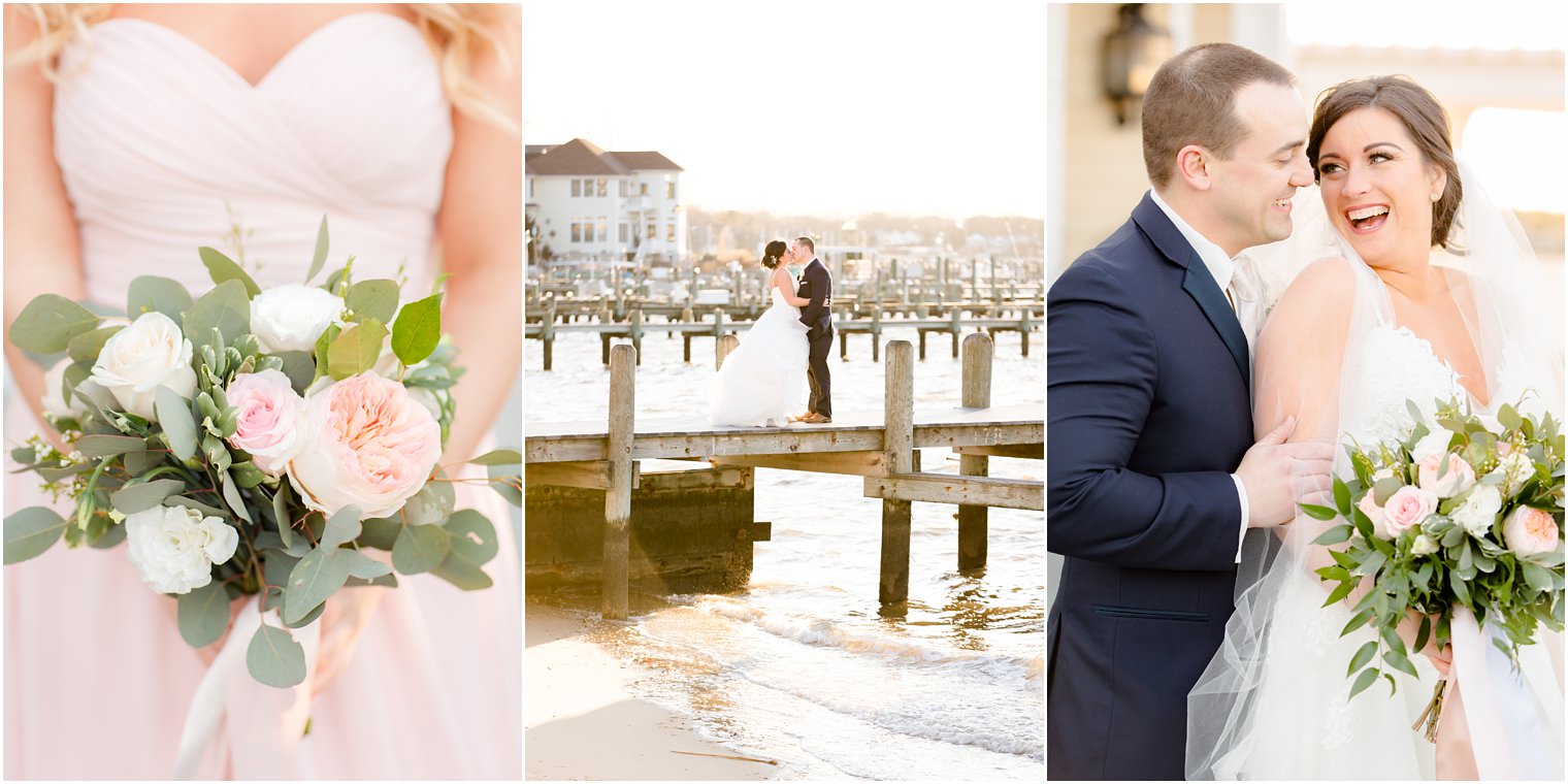 collage of photos from Clarks Landing Yacht Club