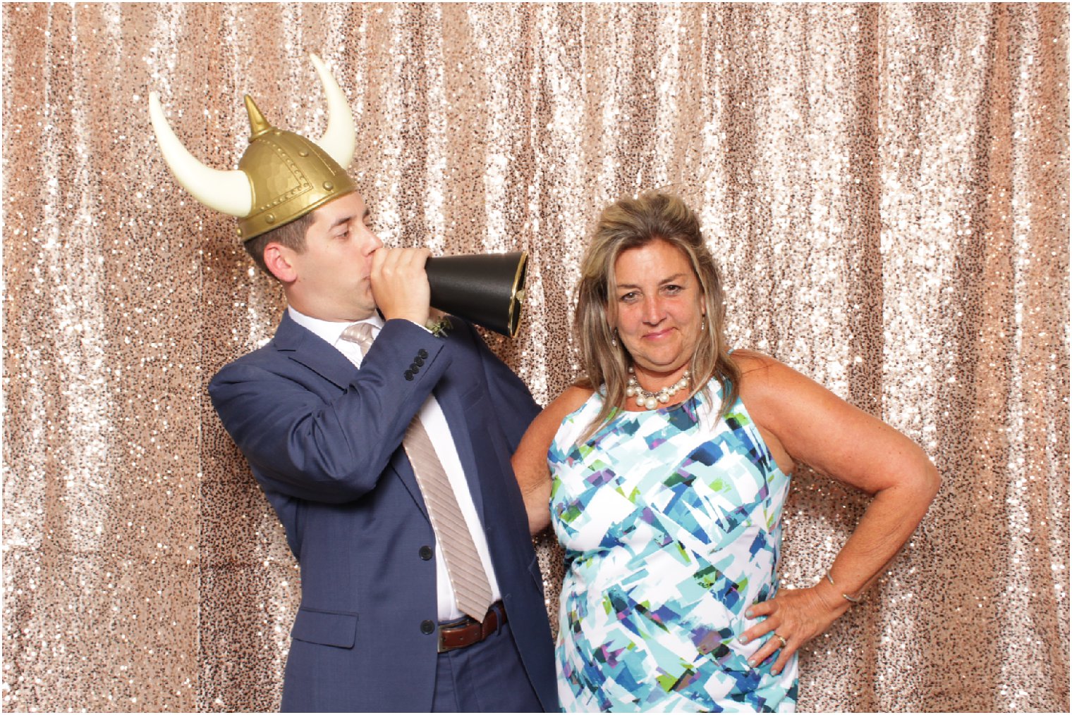 couple in photo booth