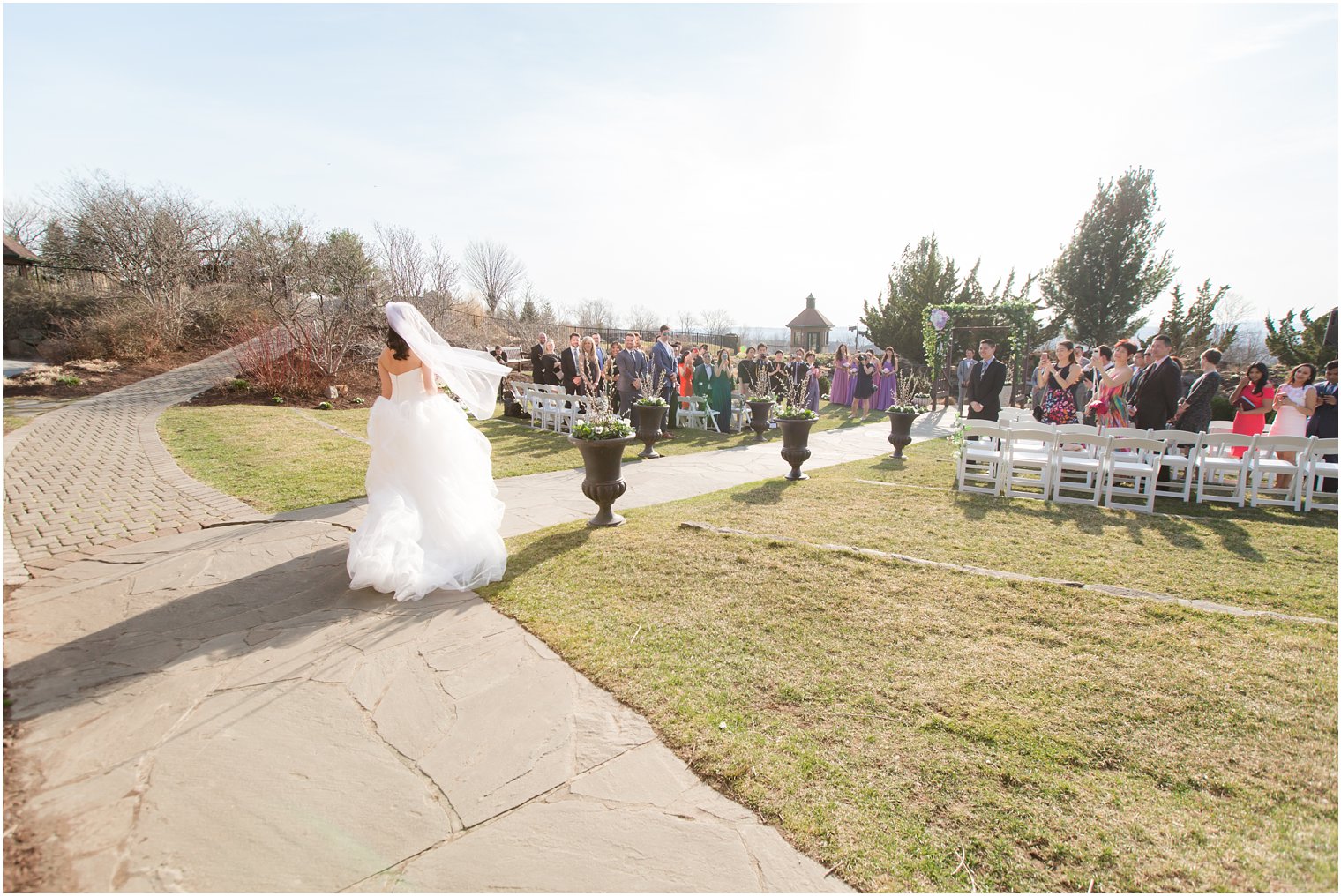 Wedding ceremony at Crystal Springs Resort