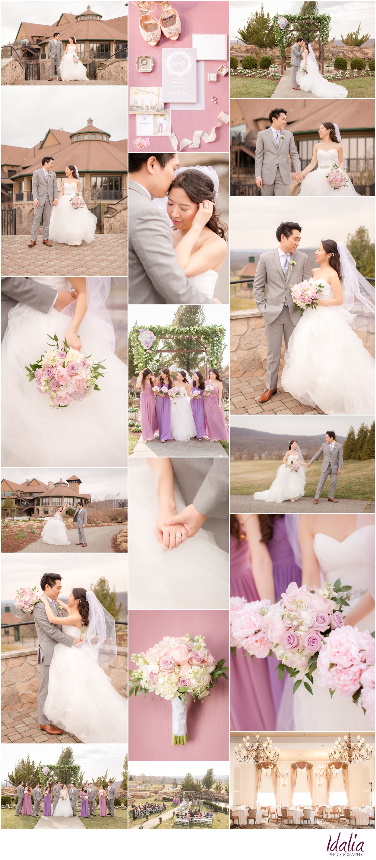 Grand Cascades Lodge wedding photos at Crystal Springs Resort