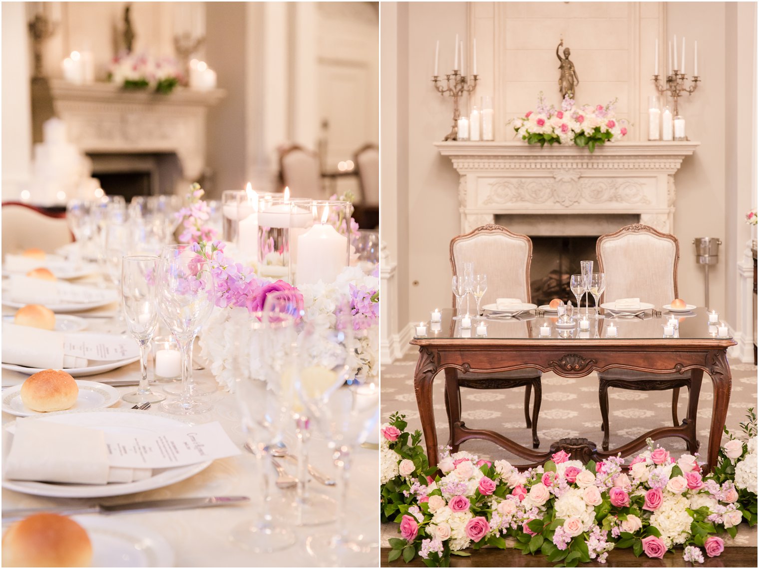 photo of sweetheart table at Park Savoy Estate Wedding