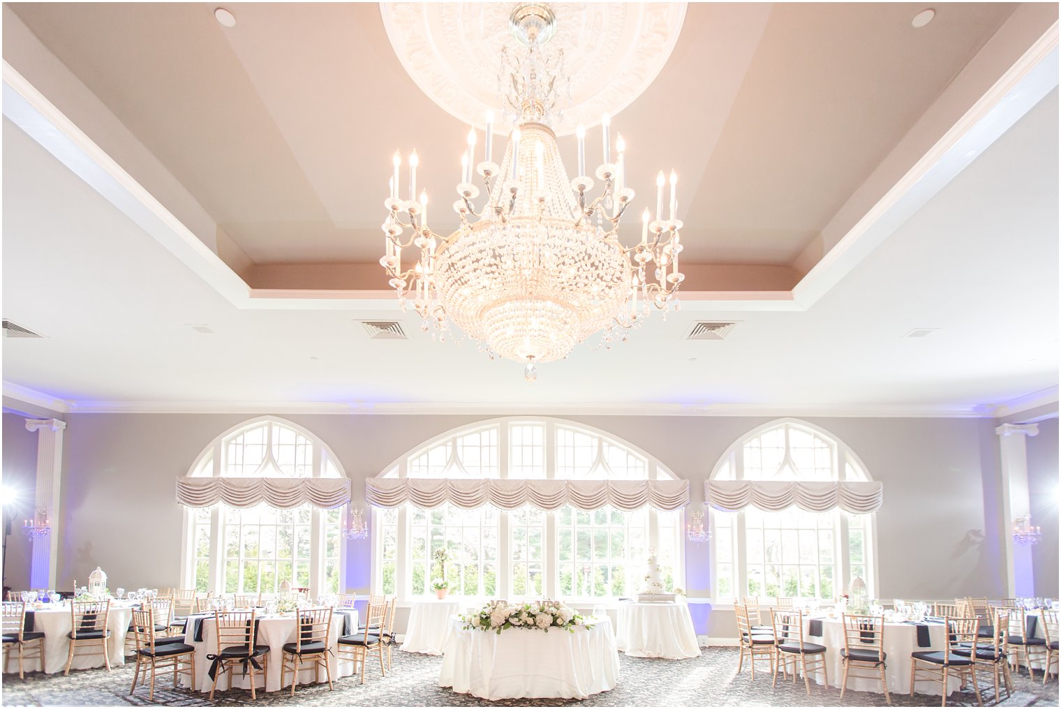 reception room at Pen Ryn Mansion