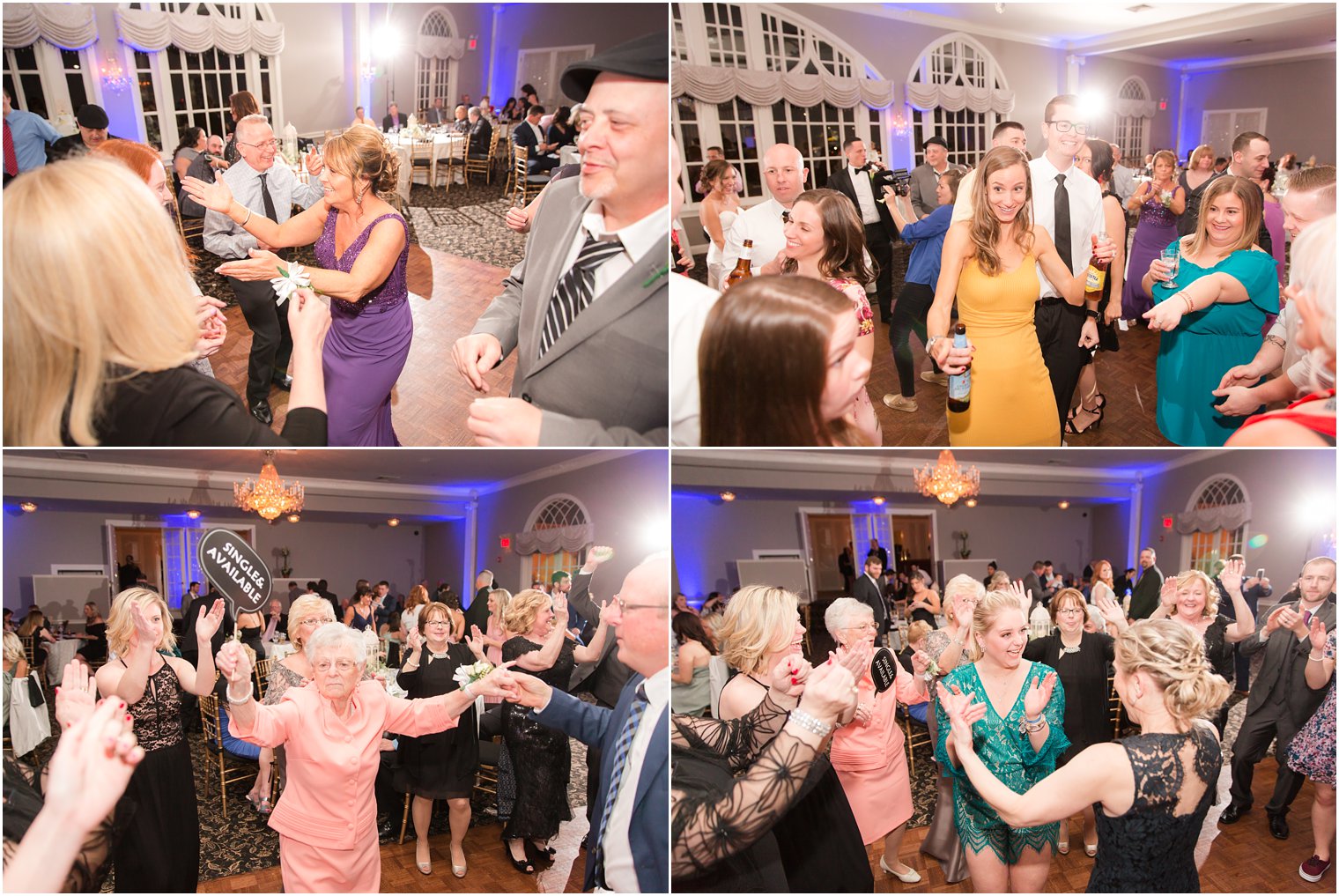 dancing photos at reception at Pen Ryn Estate