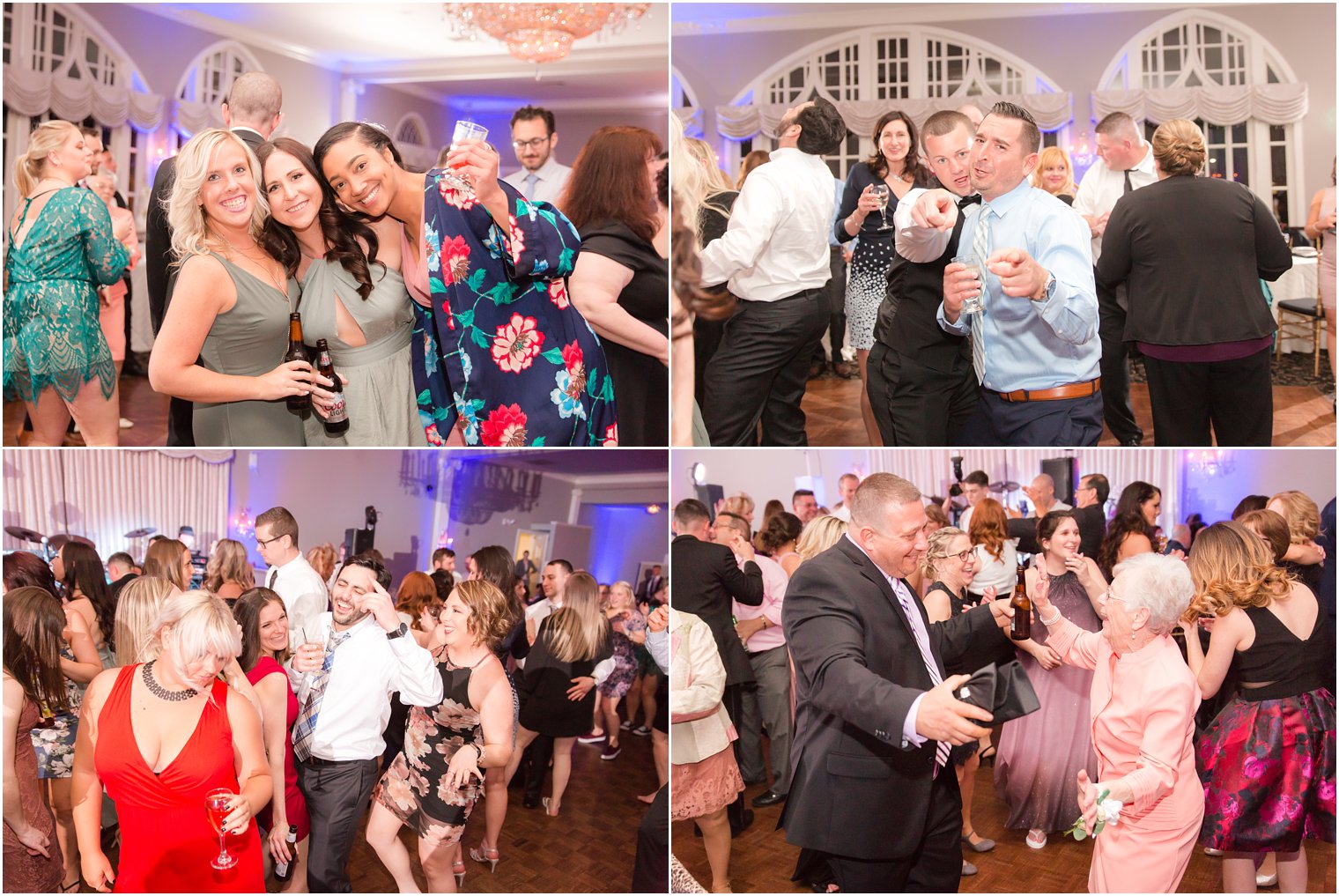 dancing photos at reception at Pen Ryn Estate