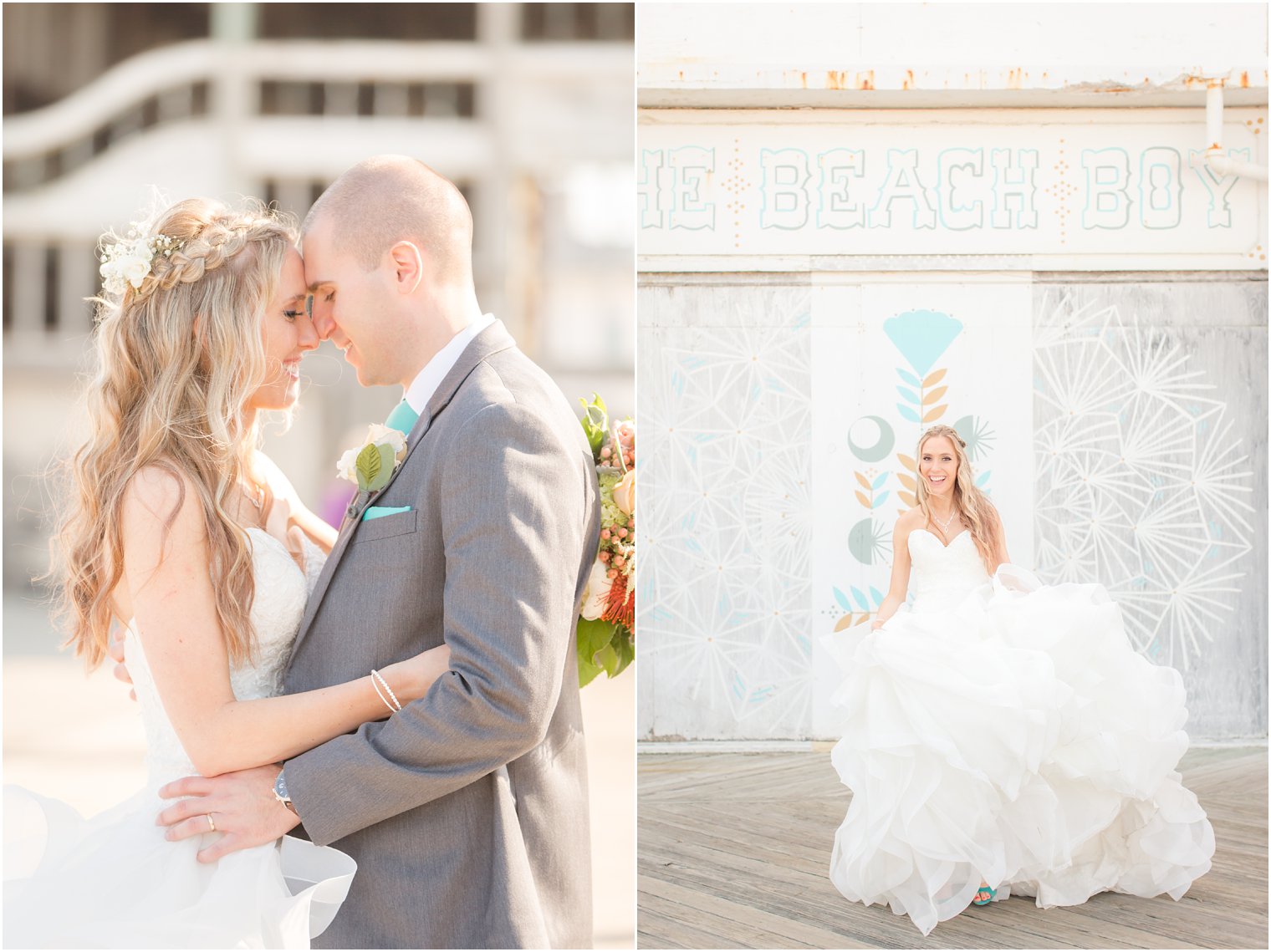 intimate wedding photos at the Jersey Shore