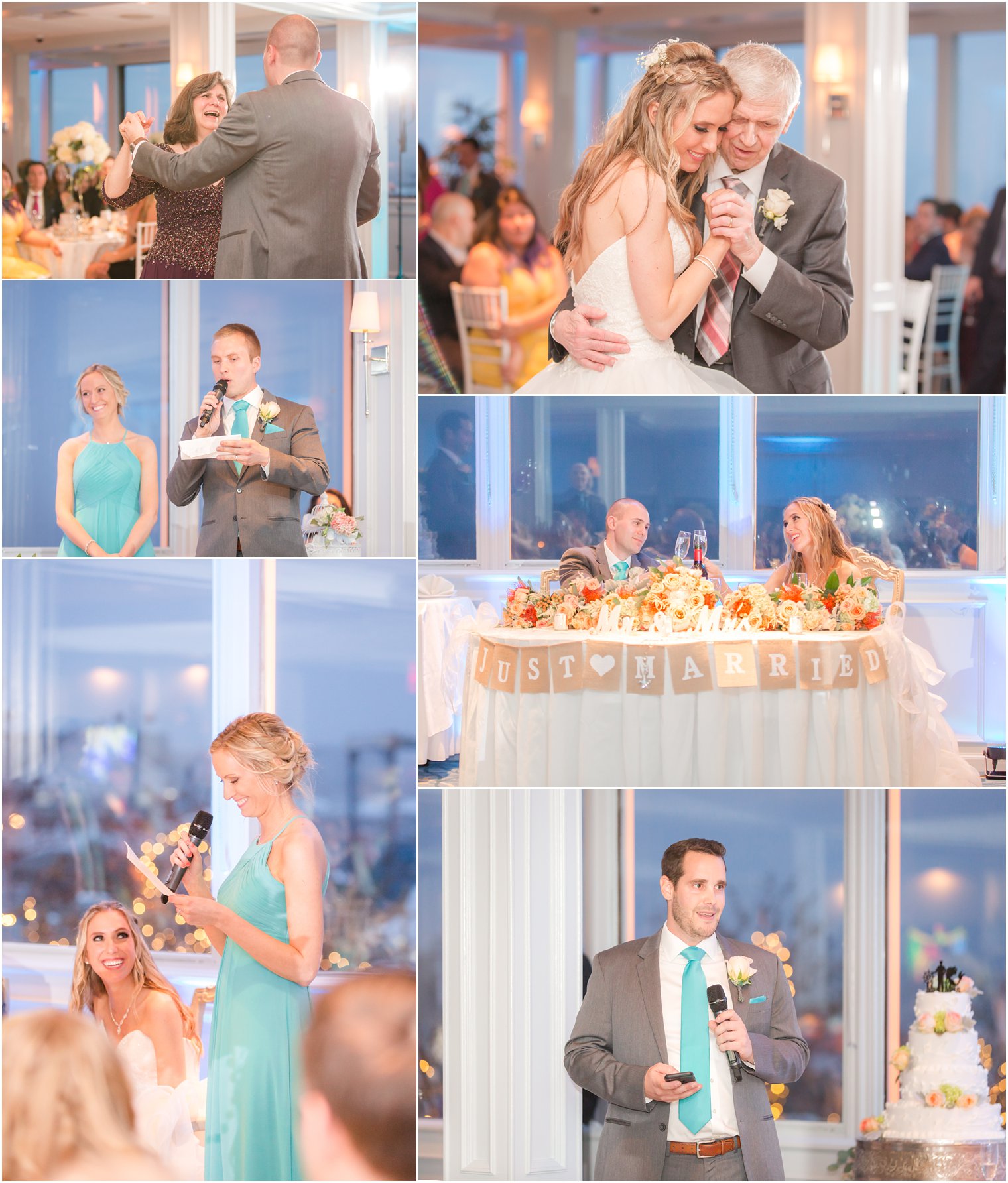 Wedding reception at The Channel Club